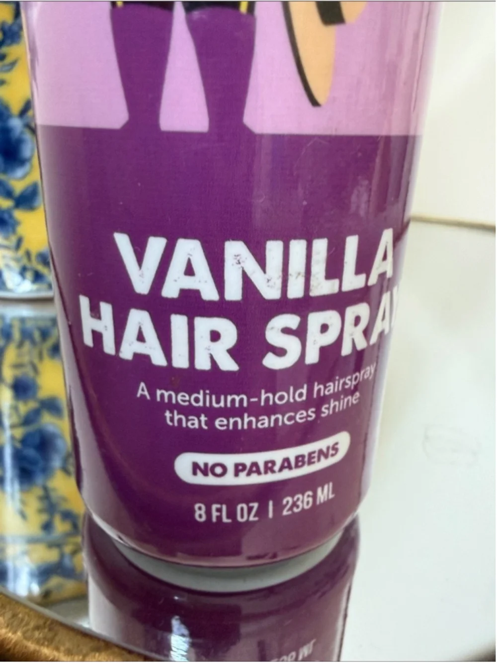 Circle of Friends Vanilla Hair Spray Medium Hold Polished and Holds No Parabens